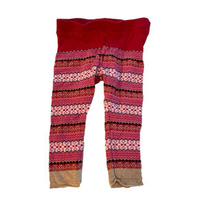 H &M Fair isle leggings 9-12 months